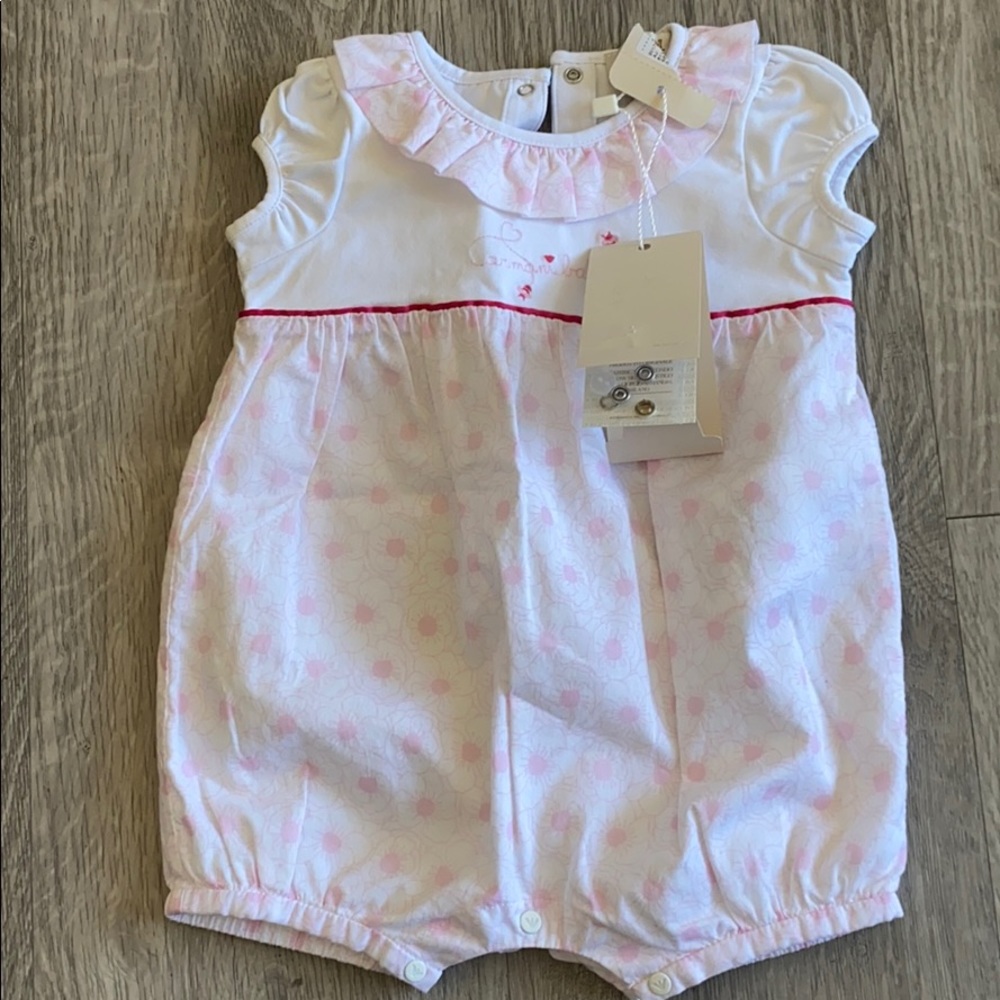 Armani baby girl onesie